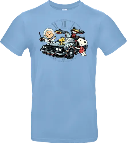 Time Travel Buddies - Cartoons, comics, movie, mash up, parody, funny, humor, time travel - Standard T-Shirt
