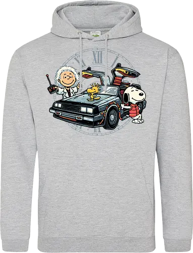 Time Travel Buddies - Cartoons, comics, movie, mash up, parody, funny, humor, time travel - Standard Hoodie