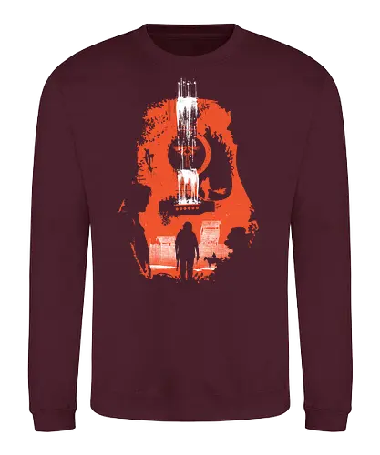 Take On Me - tlou season 2, guitar, ellie, joel, tommy, season 2, orange, jackson city, guitarist, gift for musician - Sweatshirt