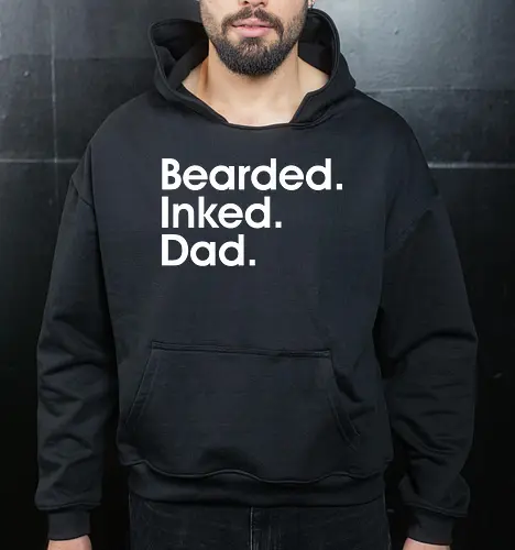 Bearded. Inked. Dad