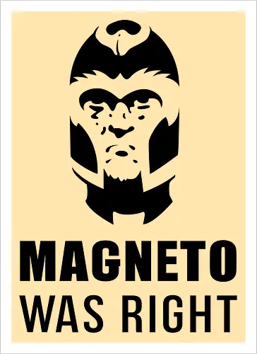 He was right