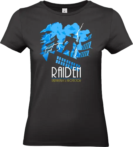 Raiden - mortal, kombat, game, retro, raiden, demonigote - Standard T-Shirt (Women)