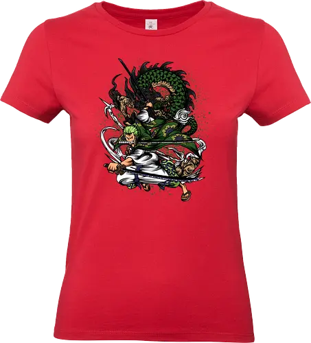 The Unbreakable Samurai - The Unbreakable Samurai, captain, monkey d ruffy, pirate, strohhut, strawhat, one, piraten, pirat, pirates, pirate, piece, schiff, boot, ship, ocean, ozean, meer, grandline, redline, north, east, south, west, blue, schatz, gold, ich werde der könig der piraten, nakama, abenteuer, crew, i will be the pirate king - Standard T-Shirt (Women)