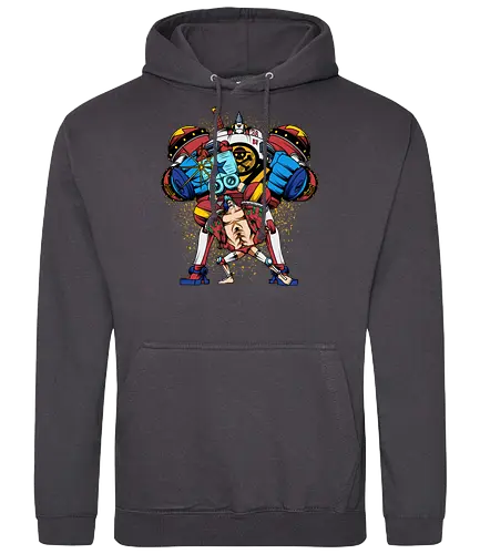 The Steel Soldier - The Steel Soldier, captain, monkey d ruffy, pirate, strohhut, strawhat, one, piraten, pirat, pirates, pirate, piece, schiff, boot, ship, ocean, ozean, meer, grandline, redline, north, east, south, west, blue, schatz, gold, ich werde der könig der piraten, nakama, abenteuer, crew, i will be the pirate king - Standard Hoodie