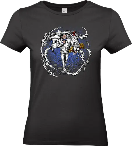 The Unyielding Admiral - The Unyielding Admiral, captain, monkey d ruffy, pirate, strohhut, strawhat, one, piraten, pirat, pirates, pirate, piece, schiff, boot, ship, ocean, ozean, meer, grandline, redline, north, east, south, west, blue, schatz, gold, ich werde der könig der piraten, nakama, abenteuer, crew, i will be the pirate king - Standard T-Shirt (Women)