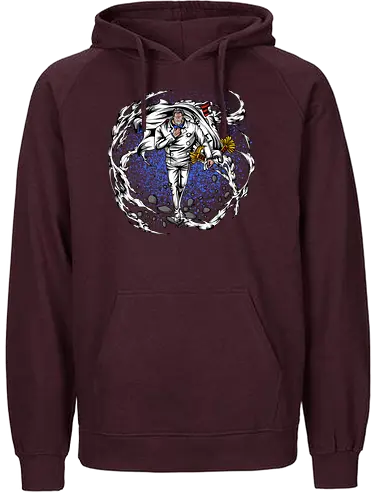 The Unyielding Admiral - The Unyielding Admiral, captain, monkey d ruffy, pirate, strohhut, strawhat, one, piraten, pirat, pirates, pirate, piece, schiff, boot, ship, ocean, ozean, meer, grandline, redline, north, east, south, west, blue, schatz, gold, ich werde der könig der piraten, nakama, abenteuer, crew, i will be the pirate king - Fairtrade Hoodie