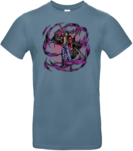 The Silent Hawk - The Silent Hawk, captain, monkey d ruffy, pirate, strohhut, strawhat, one, piraten, pirat, pirates, pirate, piece, schiff, boot, ship, ocean, ozean, meer, grandline, redline, north, east, south, west, blue, schatz, gold, ich werde der könig der piraten, nakama, abenteuer, crew, i will be the pirate king - Standard T-Shirt