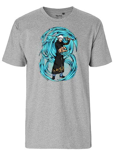 The Surgeon of Death - The Surgeon of Death, captain, monkey d ruffy, pirate, strohhut, strawhat, one, piraten, pirat, pirates, pirate, piece, schiff, boot, ship, ocean, ozean, meer, grandline, redline, north, east, south, west, blue, schatz, gold, ich werde der könig der piraten, nakama, abenteuer, crew, i will be the pirate king - Fairtrade T-Shirt