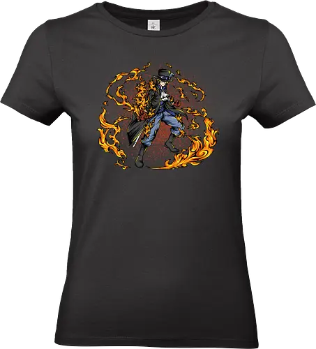 The Blaze Rebel - The Blaze Rebel, captain, monkey d ruffy, pirate, strohhut, strawhat, one, piraten, pirat, pirates, pirate, piece, schiff, boot, ship, ocean, ozean, meer, grandline, redline, north, east, south, west, blue, schatz, gold, ich werde der könig der piraten, nakama, abenteuer, crew, i will be the pirate king - Standard T-Shirt (Women)
