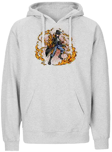 The Blaze Rebel - The Blaze Rebel, captain, monkey d ruffy, pirate, strohhut, strawhat, one, piraten, pirat, pirates, pirate, piece, schiff, boot, ship, ocean, ozean, meer, grandline, redline, north, east, south, west, blue, schatz, gold, ich werde der könig der piraten, nakama, abenteuer, crew, i will be the pirate king - Fairtrade Hoodie