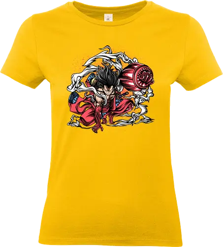 The Bouncing Cobra - The Bouncing Cobra, captain, monkey d ruffy, pirate, strohhut, strawhat, one, piraten, pirat, pirates, pirate, piece, schiff, boot, ship, ocean, ozean, meer, grandline, redline, north, east, south, west, blue, schatz, gold, ich werde der könig der piraten, nakama, abenteuer, crew, i will be the pirate king - Standard T-Shirt (Women)