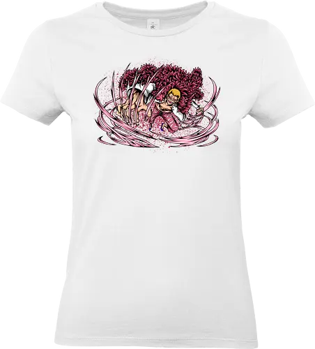 The Pink Menace - schatz, gold, ich werde der könig der piraten, nakama, abenteuer, crew, i will be the pirate king, The Pink Menace, captain, monkey d ruffy, pirate, strohhut, strawhat, one, piraten, pirat, pirates, pirate, piece, schiff, boot, ship, ocean, ozean, meer, grandline, redline, north, east, south, west, blue - Standard T-Shirt (Women)