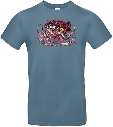 The Pink Menace - schatz, gold, ich werde der könig der piraten, nakama, abenteuer, crew, i will be the pirate king, The Pink Menace, captain, monkey d ruffy, pirate, strohhut, strawhat, one, piraten, pirat, pirates, pirate, piece, schiff, boot, ship, ocean, ozean, meer, grandline, redline, north, east, south, west, blue - Standard T-Shirt