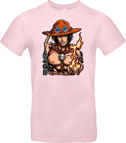 Fire Fist - Fire Fist, captain, monkey d ruffy, pirate, strohhut, strawhat, one, piraten, pirat, pirates, pirate, piece, schiff, boot, ship, ocean, ozean, meer, grandline, redline, north, east, south, west, blue, schatz, gold, ich werde der könig der piraten, nakama, abenteuer, crew, i will be the pirate king - Standard T-Shirt