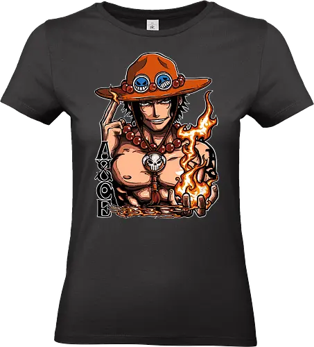 Fire Fist - Fire Fist, captain, monkey d ruffy, pirate, strohhut, strawhat, one, piraten, pirat, pirates, pirate, piece, schiff, boot, ship, ocean, ozean, meer, grandline, redline, north, east, south, west, blue, schatz, gold, ich werde der könig der piraten, nakama, abenteuer, crew, i will be the pirate king - Standard T-Shirt (Women)