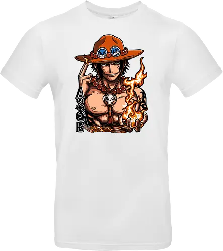 Fire Fist - Fire Fist, captain, monkey d ruffy, pirate, strohhut, strawhat, one, piraten, pirat, pirates, pirate, piece, schiff, boot, ship, ocean, ozean, meer, grandline, redline, north, east, south, west, blue, schatz, gold, ich werde der könig der piraten, nakama, abenteuer, crew, i will be the pirate king - Standard T-Shirt