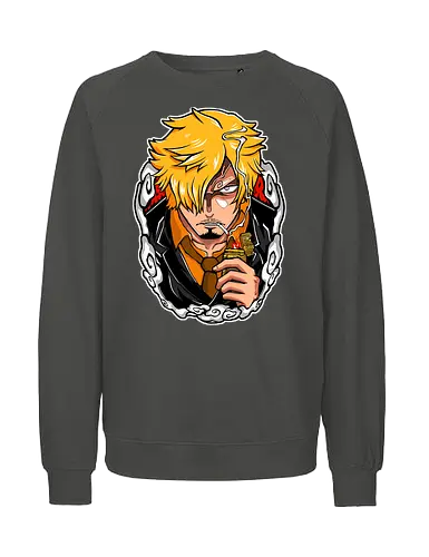 Devils Cook - Devils Cook, captain, monkey d ruffy, pirate, strohhut, strawhat, one, piraten, pirat, pirates, pirate, piece, schiff, boot, ship, ocean, ozean, meer, grandline, redline, north, east, south, west, blue, schatz, gold, ich werde der könig der piraten, nakama, abenteuer, crew, i will be the pirate king - Fairtrade Sweatshirt