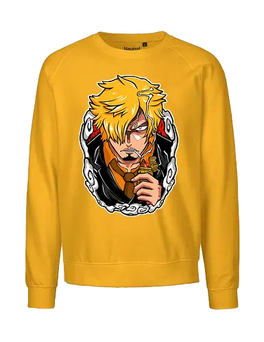 Devils Cook - Devils Cook, captain, monkey d ruffy, pirate, strohhut, strawhat, one, piraten, pirat, pirates, pirate, piece, schiff, boot, ship, ocean, ozean, meer, grandline, redline, north, east, south, west, blue, schatz, gold, ich werde der könig der piraten, nakama, abenteuer, crew, i will be the pirate king - Fairtrade Sweatshirt
