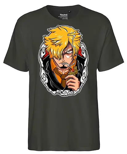 Devils Cook - Devils Cook, captain, monkey d ruffy, pirate, strohhut, strawhat, one, piraten, pirat, pirates, pirate, piece, schiff, boot, ship, ocean, ozean, meer, grandline, redline, north, east, south, west, blue, schatz, gold, ich werde der könig der piraten, nakama, abenteuer, crew, i will be the pirate king - Fairtrade T-Shirt