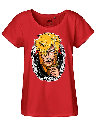 Devils Cook - Devils Cook, captain, monkey d ruffy, pirate, strohhut, strawhat, one, piraten, pirat, pirates, pirate, piece, schiff, boot, ship, ocean, ozean, meer, grandline, redline, north, east, south, west, blue, schatz, gold, ich werde der könig der piraten, nakama, abenteuer, crew, i will be the pirate king - Fairtrade Girl Shirt