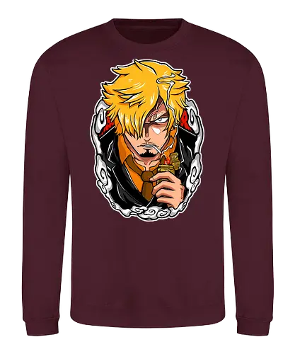 Devils Cook - Devils Cook, captain, monkey d ruffy, pirate, strohhut, strawhat, one, piraten, pirat, pirates, pirate, piece, schiff, boot, ship, ocean, ozean, meer, grandline, redline, north, east, south, west, blue, schatz, gold, ich werde der könig der piraten, nakama, abenteuer, crew, i will be the pirate king - Sweatshirt