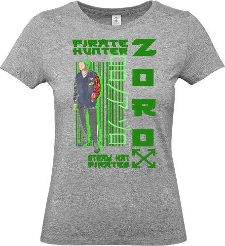 Streetwear Urban Pirate Hunter - Streetwear Urban Pirate Hunter, captain, monkey d ruffy, pirate, strohhut, strawhat, one, piraten, pirat, pirates, piece, schiff, boot, ship, ocean, ozean, meer, grandline, redline, north, east, south, west, blue, schatz, gold, ich werde der könig der piraten, nakama, abenteuer, crew, i will be the pirate king - Standard T-Shirt (Women)