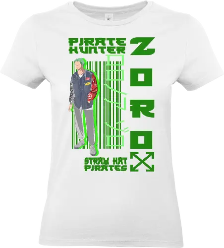 Streetwear Urban Pirate Hunter - Streetwear Urban Pirate Hunter, captain, monkey d ruffy, pirate, strohhut, strawhat, one, piraten, pirat, pirates, piece, schiff, boot, ship, ocean, ozean, meer, grandline, redline, north, east, south, west, blue, schatz, gold, ich werde der könig der piraten, nakama, abenteuer, crew, i will be the pirate king - Standard T-Shirt (Women)