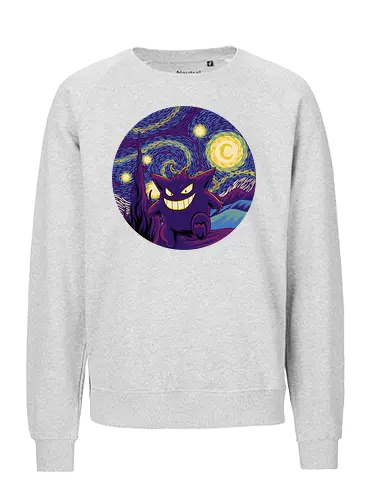 Starry Ghost - Pocket, Ghost - Fairtrade Sweatshirt