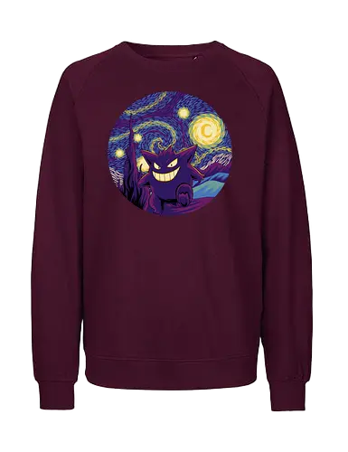 Starry Ghost - Pocket, Ghost - Fairtrade Sweatshirt