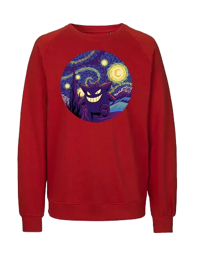 Starry Ghost - Pocket, Ghost - Fairtrade Sweatshirt