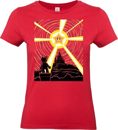 Galaxy Star - Mario, Mario - Standard T-Shirt (Women)