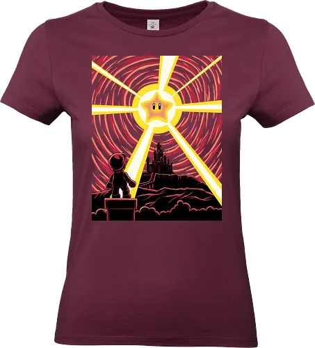 Galaxy Star - Mario, Mario - Standard T-Shirt (Women)
