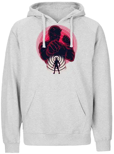 Man Without Fear - Daredevil, Comic - Fairtrade Hoodie