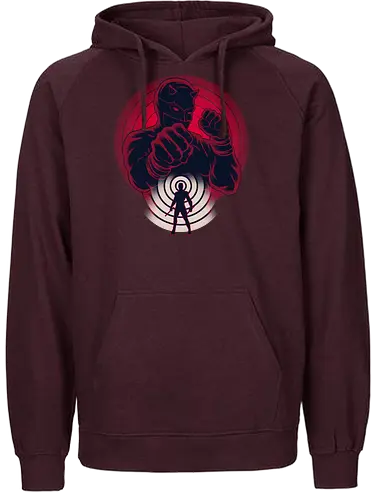 Man Without Fear - Daredevil, Comic - Fairtrade Hoodie