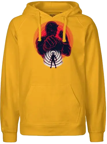 Man Without Fear - Daredevil, Comic - Fairtrade Hoodie