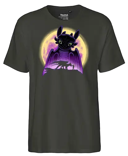 King of the Dragons - How to train your dragon, Dragon - Fairtrade T-Shirt