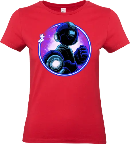 Blue Metal hero - Rockman, Megaman, Game - Standard T-Shirt (Women)
