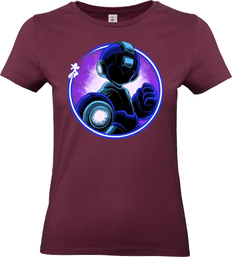 Blue Metal hero - Rockman, Megaman, Game - Standard T-Shirt (Women)