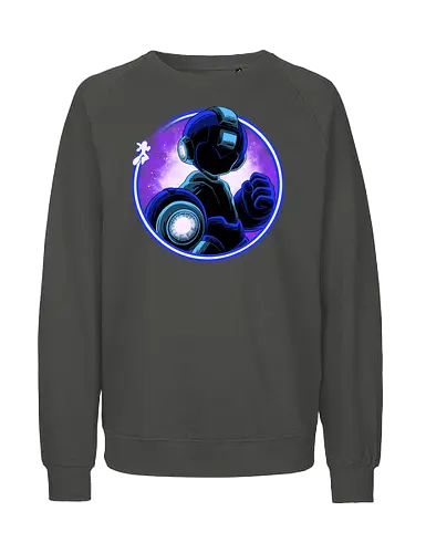Blue Metal hero - Rockman, Megaman, Game - Fairtrade Sweatshirt