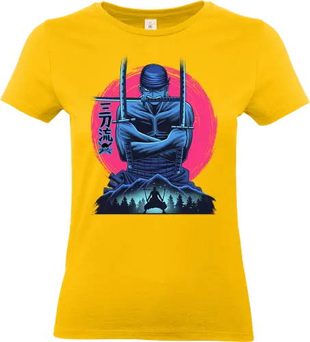 Three Swords Pirate - Zoro, Pirate - Standard T-Shirt (Women)