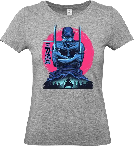 Three Swords Pirate - Zoro, Pirate - Standard T-Shirt (Women)