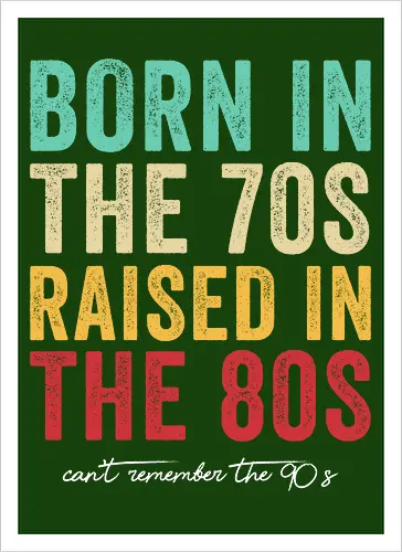 Raised in the 80s
