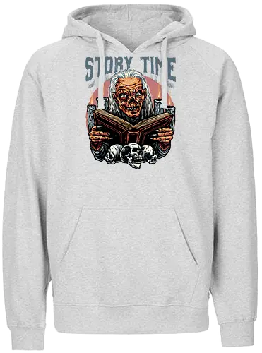Story Time - Horror, TV show, TV series, classic, nostalgic - Fairtrade Hoodie