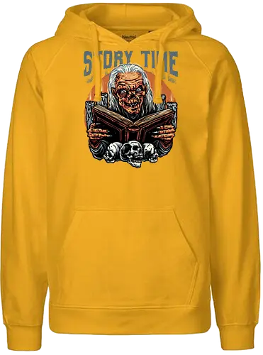 Story Time - Horror, TV show, TV series, classic, nostalgic - Fairtrade Hoodie