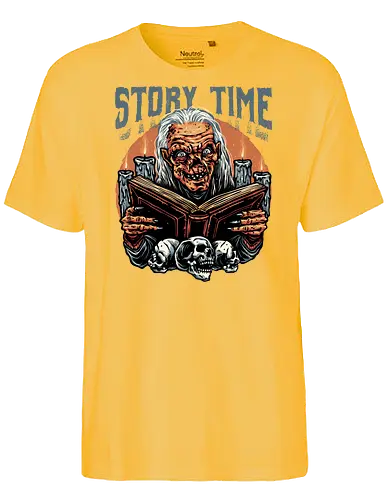 Story Time - Horror, TV show, TV series, classic, nostalgic - Fairtrade T-Shirt