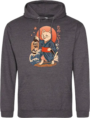 ukiyo-e style cat – japanese