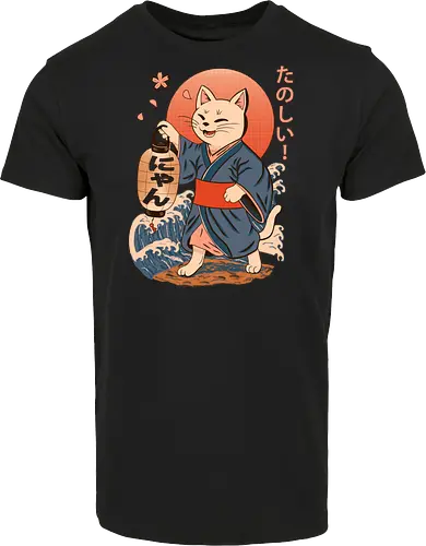 ukiyo-e style cat – japanese