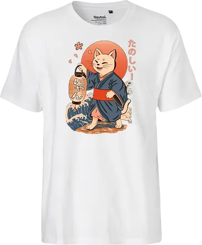ukiyo-e style cat – japanese