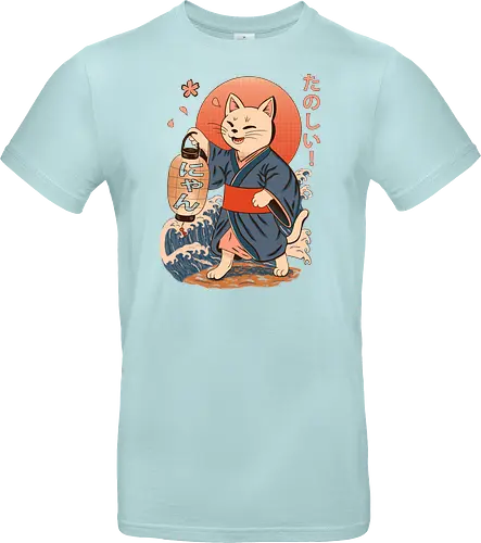 ukiyo-e style cat – japanese