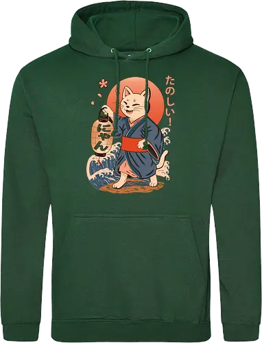 ukiyo-e style cat – japanese